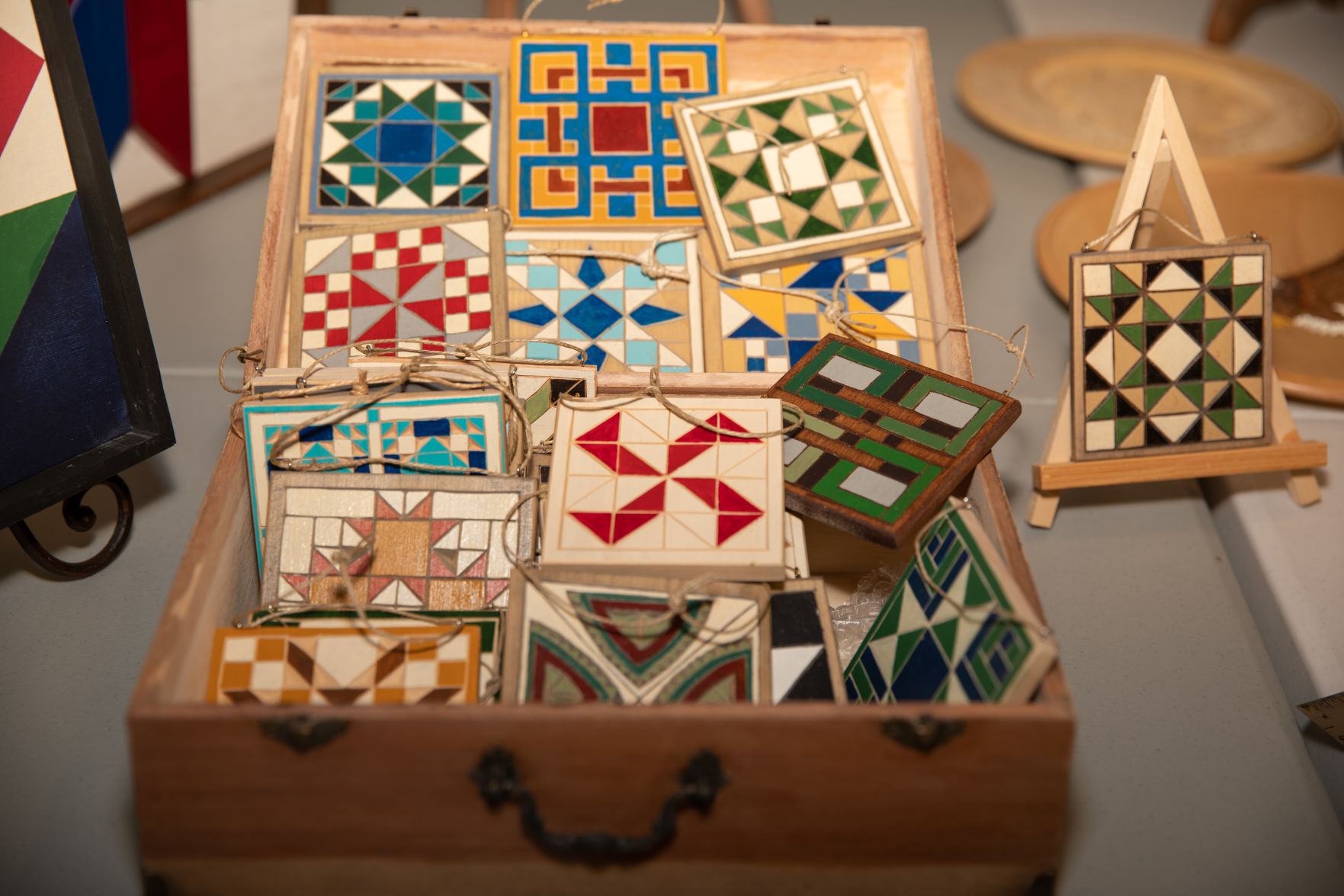 Carl Cottingham Barn Quilt Ornaments